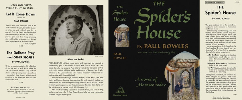 Item #8364 Spider's House, The. Paul Bowles