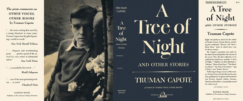 Item #8368 Tree of Night and Other Stories, A. Truman Capote.