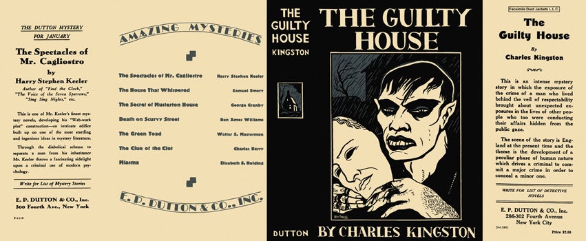 Item #8384 Guilty House, The. Charles Kingston