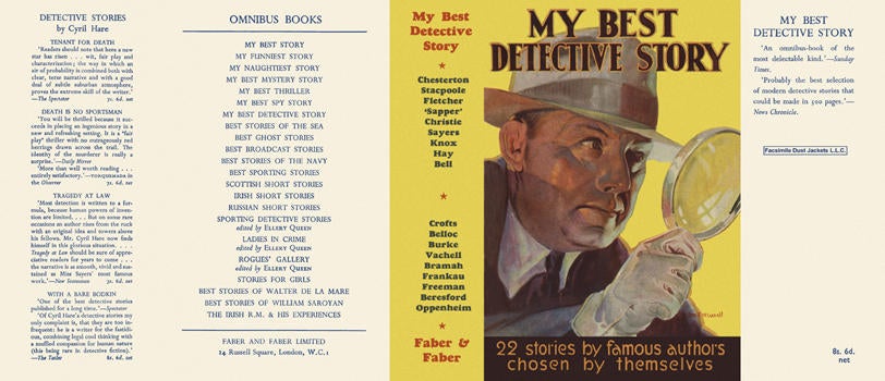 Item #84 My Best Detective Story. Anthology