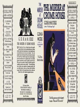 Murder at Crome House, The. G. D. H. and Cole.