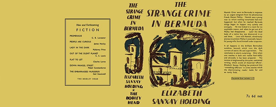 Item #8431 Strange Crime in Bermuda, The. Elisabeth Sanxay Holding