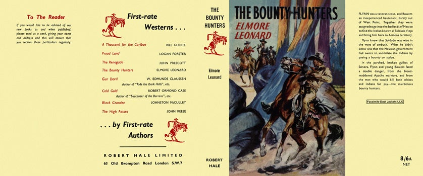 Item #8451 Bounty Hunters, The. Elmore Leonard.