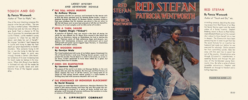 Item #8463 Red Stefan. Patricia Wentworth.
