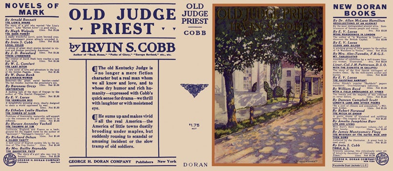 Item #8474 Old Judge Priest. Irvin S. Cobb