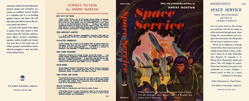 Item #8505 Space Service. Andre Norton, Anthology