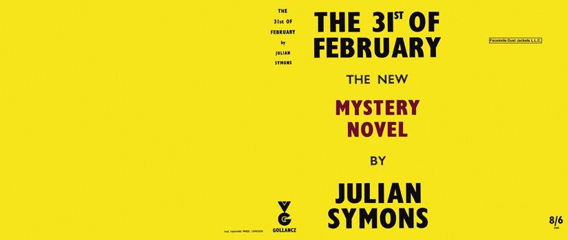 Item #8517 31st of February, The. Julian Symons.