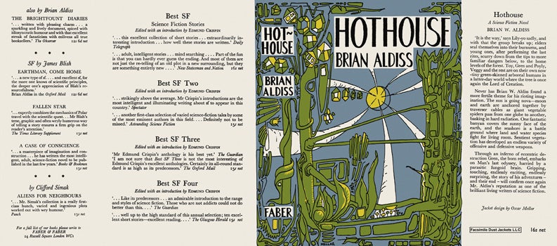Item #8633 Hothouse. Brian W. Aldiss