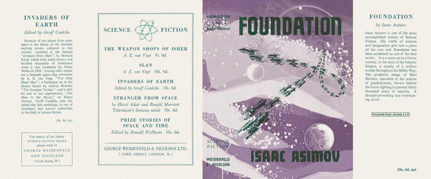 Item #8639 Foundation. Isaac Asimov.