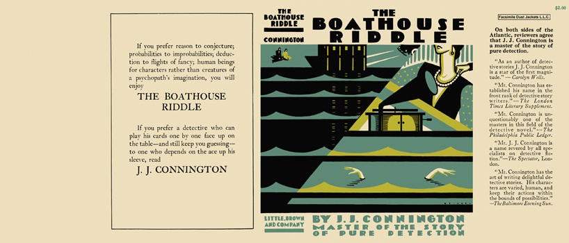 Item #864 Boathouse Riddle, The. J. J. Connington