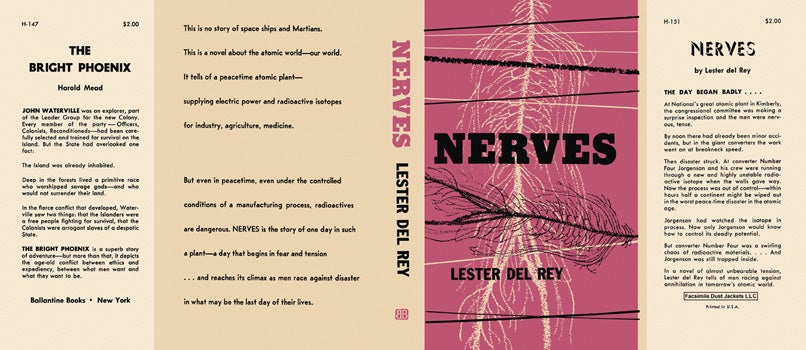 Item #8663 Nerves. Lester Del Rey