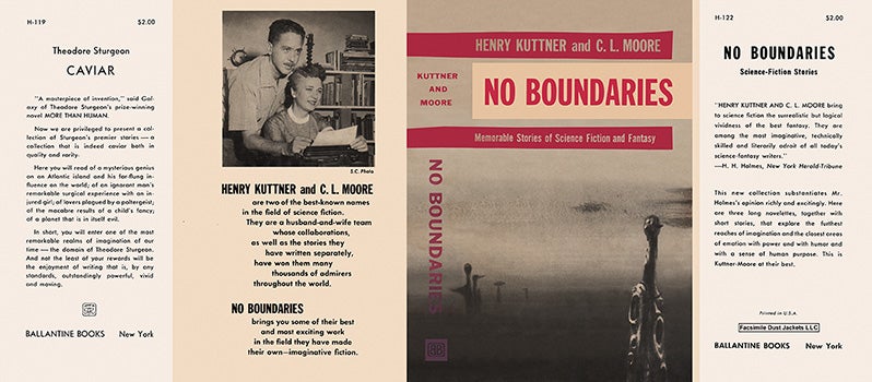 Item #8688 No Boundaries. Henry Kuttner, C. L. Moore.