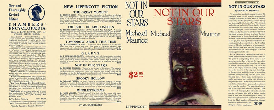 Item #8699 Not in Our Stars. Michael Maurice.