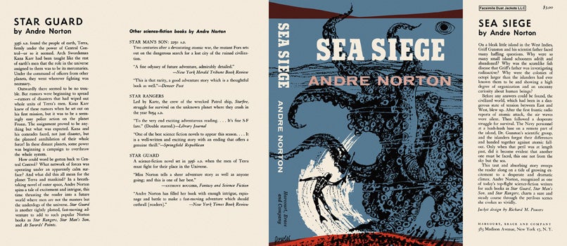 Item #8710 Sea Siege. Andre Norton