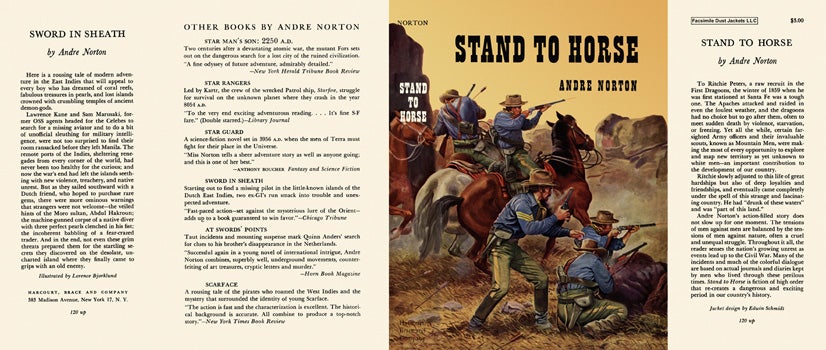 Item #8711 Stand to Horse. Andre Norton