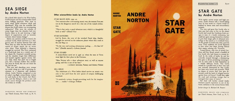 Item #8712 Star Gate. Andre Norton.