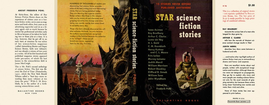 Item #8718 Star Science Fiction Stories. Frederik Pohl, Anthology