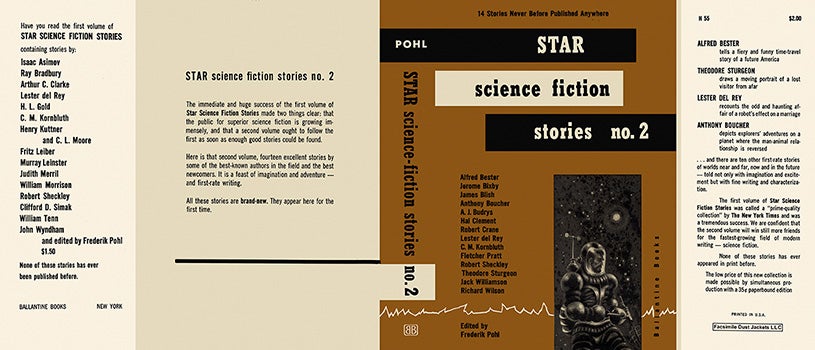 Item #8719 Star Science Fiction Stories No. 2. Frederik Pohl, Anthology