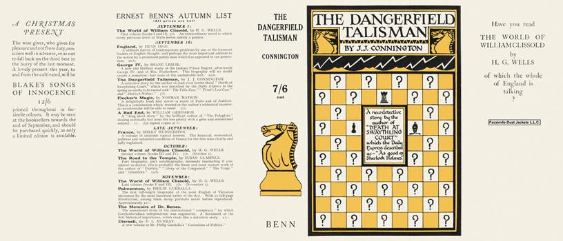 Item #872 Dangerfield Talisman, The. J. J. Connington
