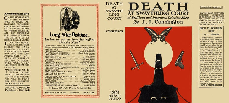 Item #874 Death at Swaythling Court. J. J. Connington.