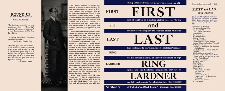 Item #8756 First and Last. Ring W. Lardner