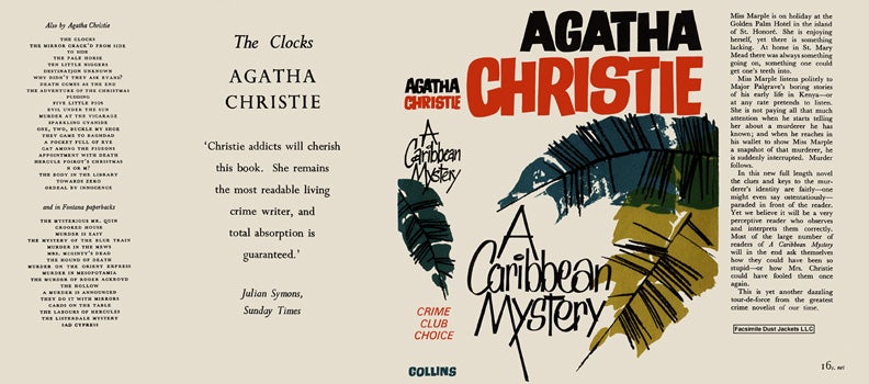 Item #8857 Caribbean Mystery, A. Agatha Christie.
