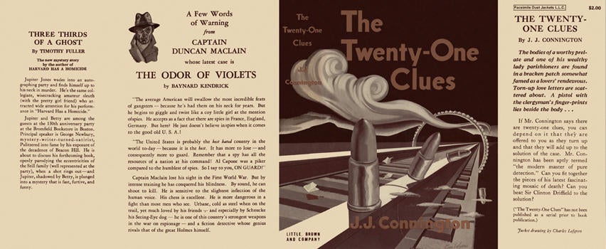 Item #893 Twenty-One Clues, The. J. J. Connington.