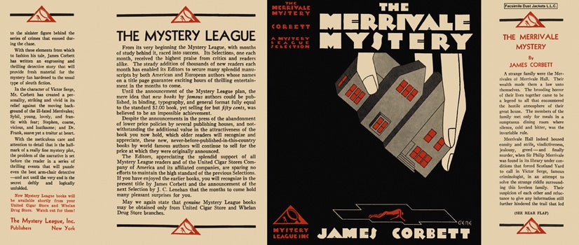 Item #898 Merrivale Mystery, The. James Corbett