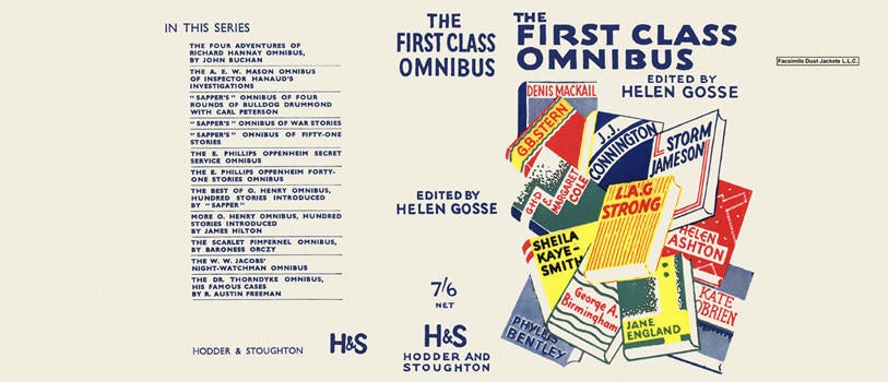 Item #90 First Class Omnibus, The. Helen Gosse, Anthology.