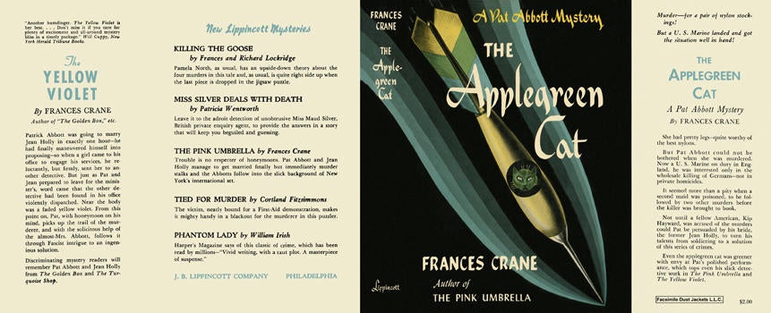 Item #910 Applegreen Cat, The. Frances Crane