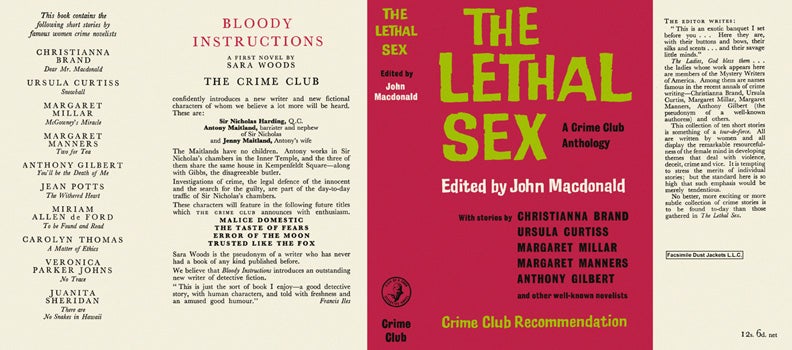 Item #92 Lethal Sex, The. John D. MacDonald, Anthology.