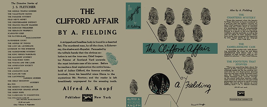 Item #9250 Clifford Affair, The. A. Fielding