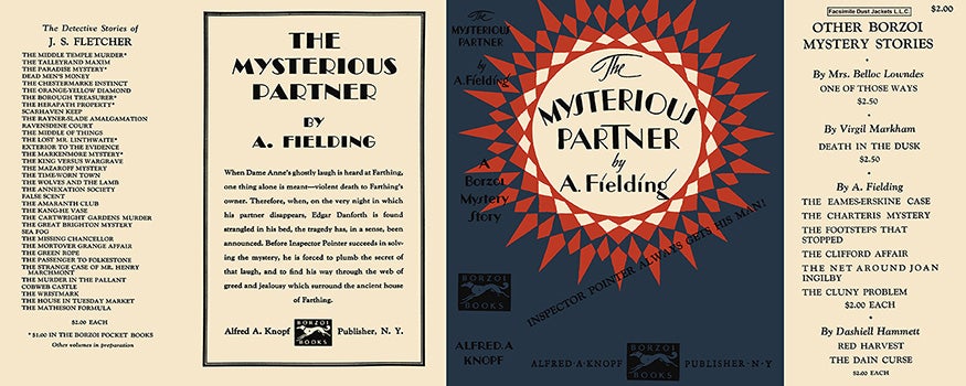 Item #9251 Mysterious Partner, The. A. Fielding