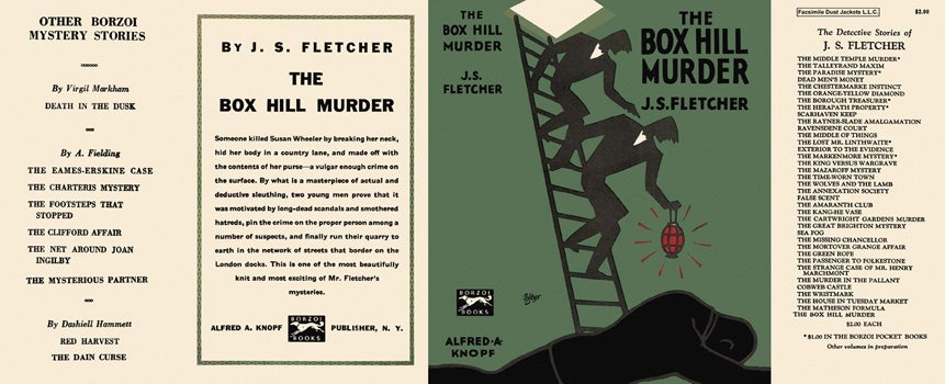 Item #9256 Box Hill Murder, The. J. S. Fletcher