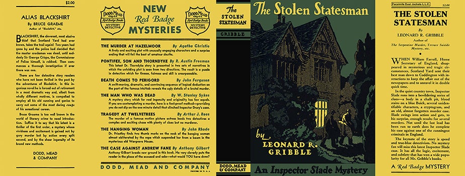 Item #9290 Stolen Statesman, The. Leonard R. Gribble