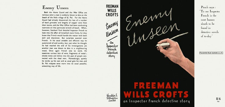 Item #935 Enemy Unseen. Freeman Wills Crofts.