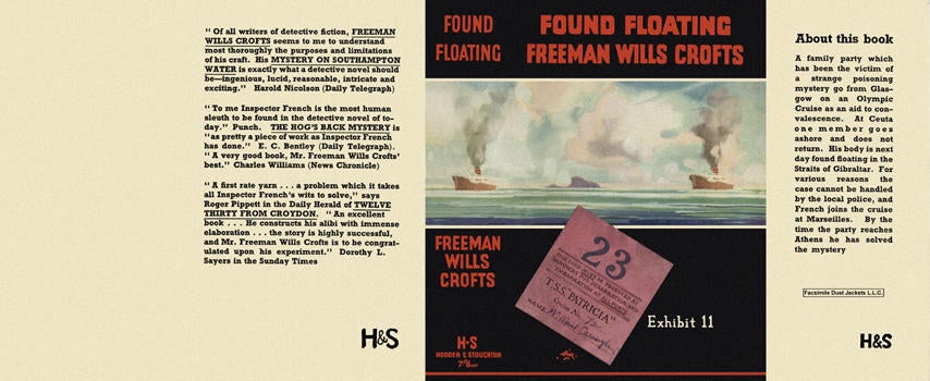 Item #939 Found Floating. Freeman Wills Crofts
