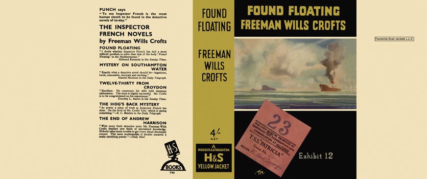 Item #940 Found Floating. Freeman Wills Crofts.