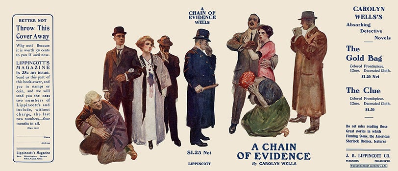 Item #9435 Chain of Evidence, A. Carolyn Wells