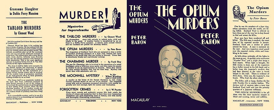 Item #9497 Opium Murders, The. Peter Baron