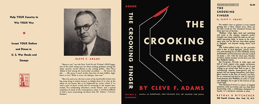 Item #9498 Crooking Finger, The. Cleve F. Adams