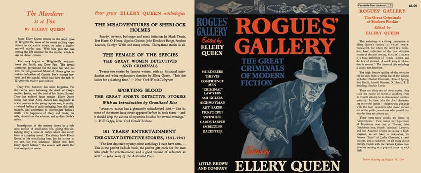 Item #95 Rogues' Gallery. Ellery Queen, Anthology