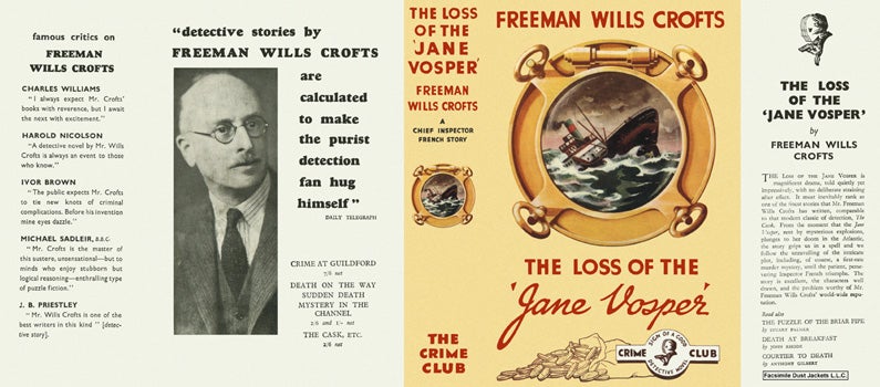 Item #950 Loss of the Jane Vosper, The. Freeman Wills Crofts