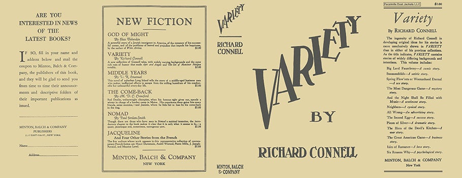 Item #9541 Variety. Richard Connell