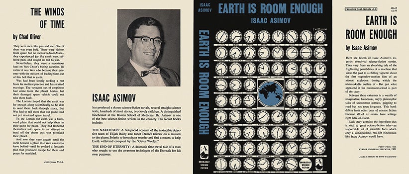 Item #9547 Earth Is Room Enough. Isaac Asimov.