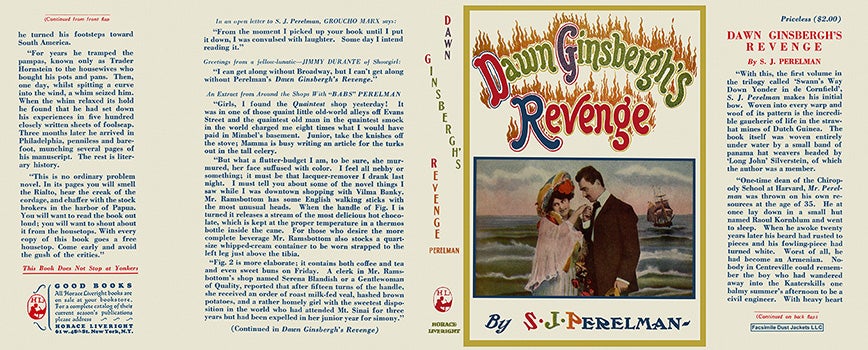 Item #9562 Dawn Ginsbergh's Revenge. S. J. Perelman