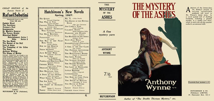 Item #9565 Mystery of the Ashes, The. Anthony Wynne