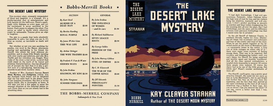Item #9578 Desert Lake Mystery, The. Kay Cleaver Strahan