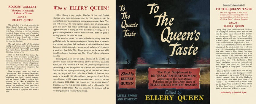 Item #96 To the Queen's Taste. Ellery Queen, Anthology