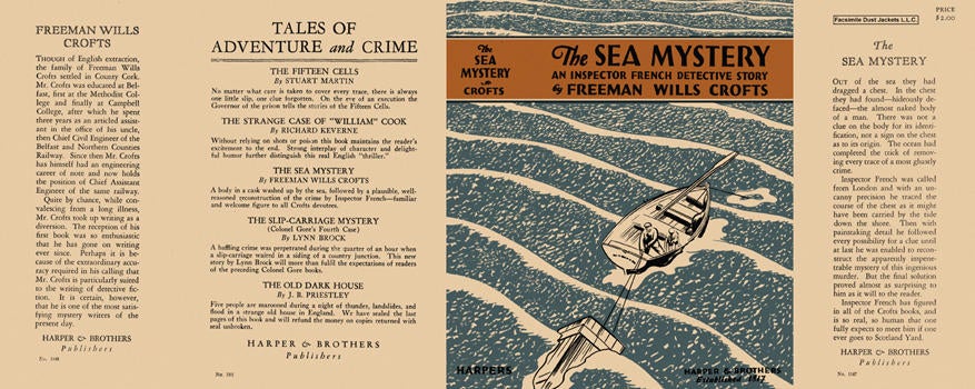 Item #964 Sea Mystery, The. Freeman Wills Crofts